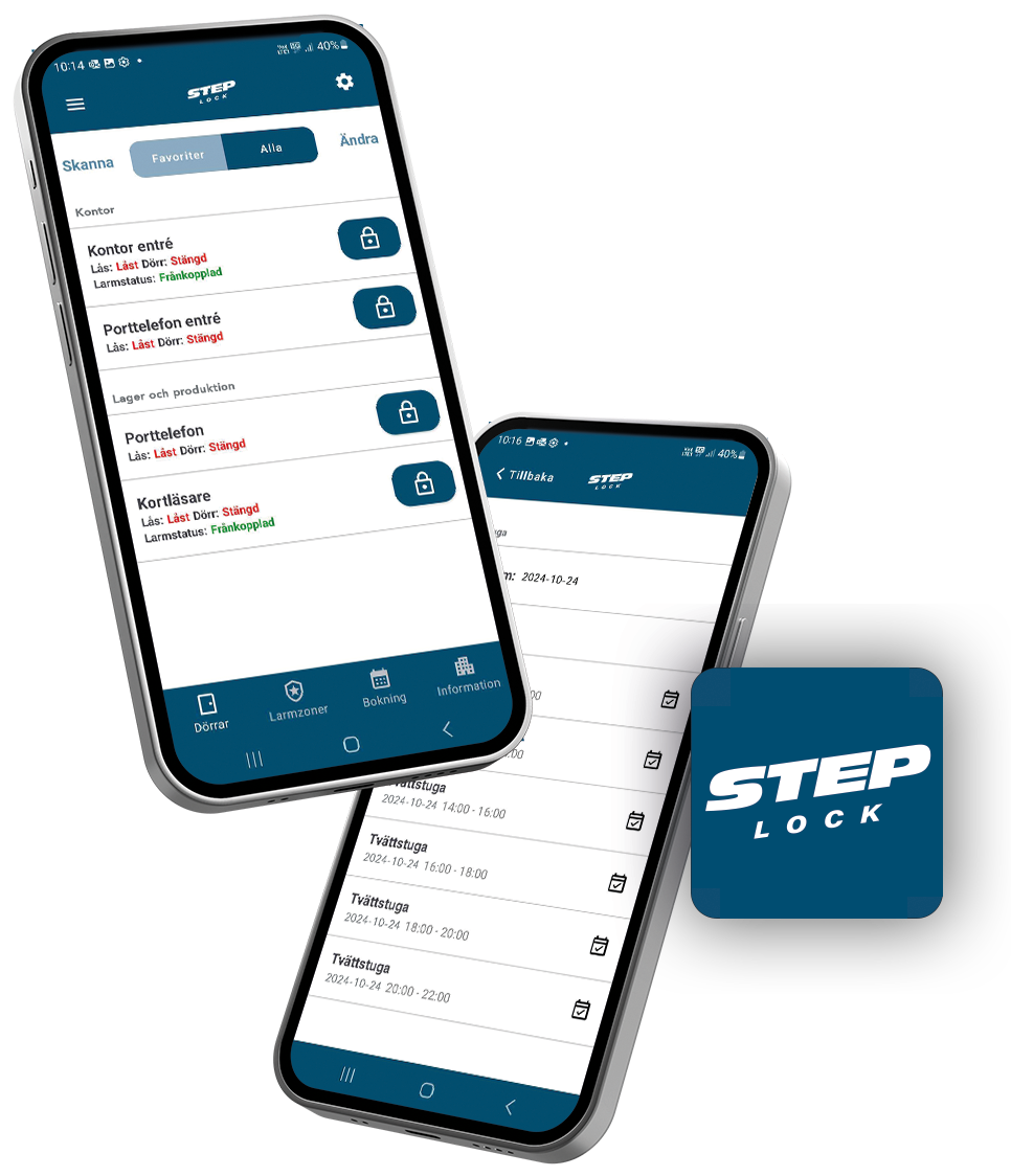 STEP Mobilöppning app qr-kod
